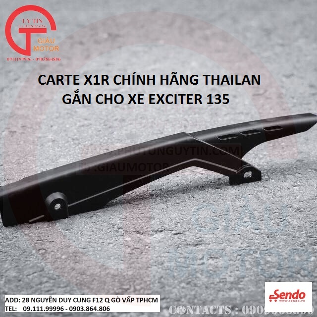 CARTE X1R CHÍNH HÃNG THAILAN GẮN CHO XE EXCITER 135