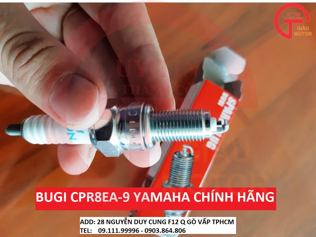 BUGI CPR8EA-9 YAMAHA CHÍNH HÃNG